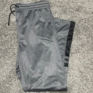 South Pole Gray Joggers with Black Side Accent